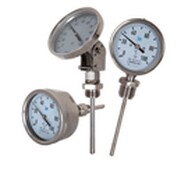 WSS dual metallic temperature indicator