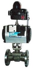 ZSP NXRSeries Pneumatic Piston Bevel Sealing Ball Valves